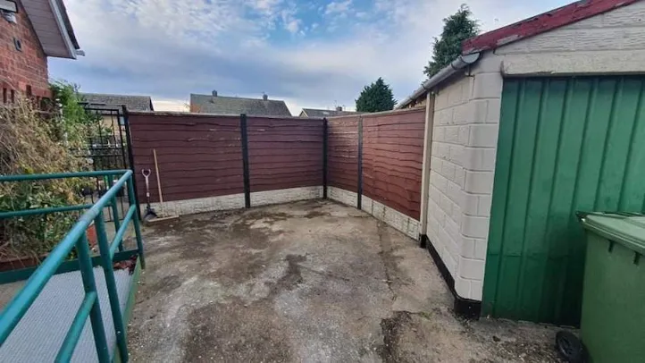 Garden after garden clearance service done by clearance experts
